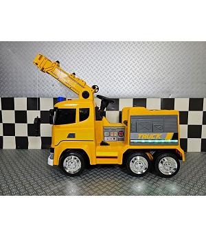 CAMIÓN GRÚA ELÉCTRICA SCANIA 12V, 4 MOTORES, RC - INDA334-c4k250Y